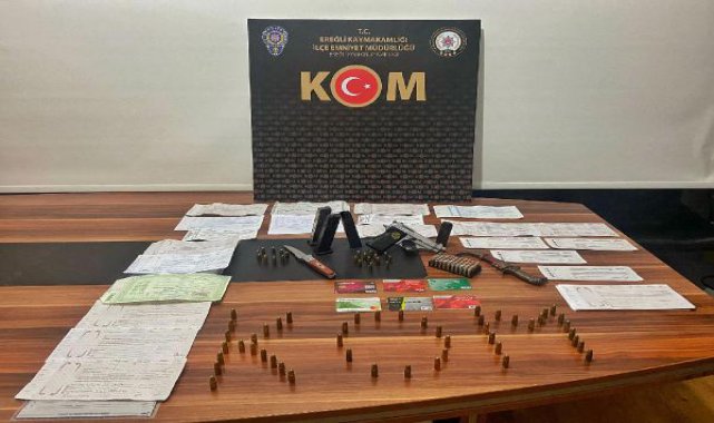 Zonguldak'taki tefeci operasyonunda 4 tutuklama